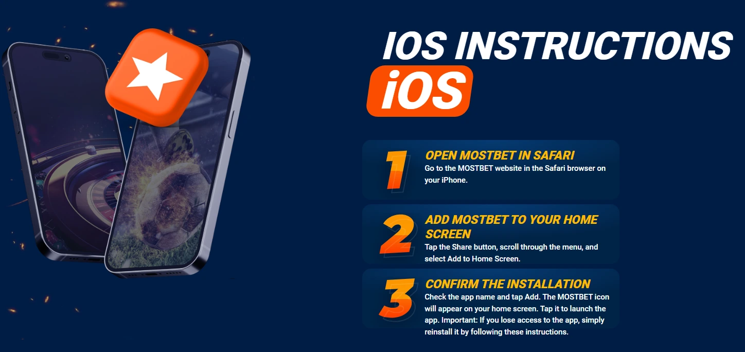 Mostbet app — iOS və PWA üzərindən mobil qeydiyyat
