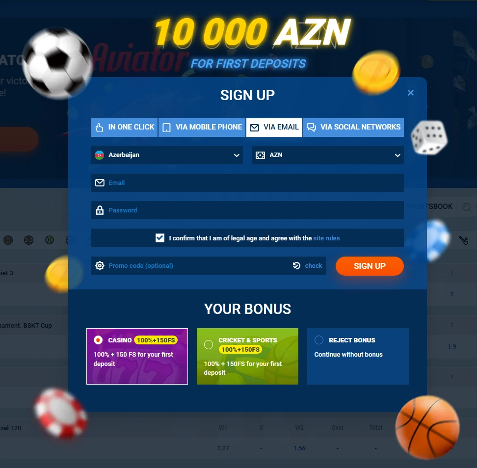 Mostbet qeydiyyat — e-mail ilə yeni hesab və təsdiqləmə
